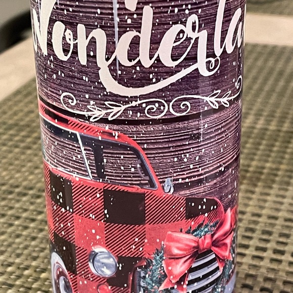 Winter Wonderland 20 ounce stainless steel Tumbler - Picture 2 of 4